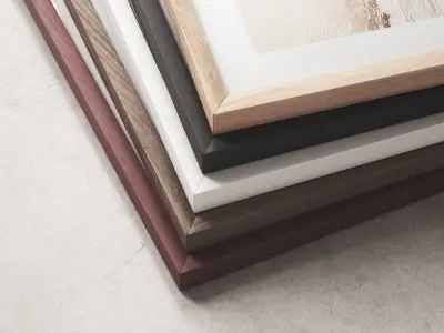 Poster set - Gin and Beach  3D model