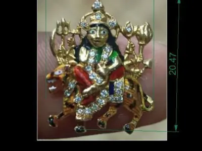 FASION GOD PENDANT 3D model