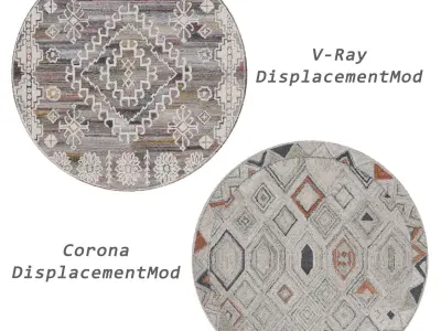 Rugs No 1002 Low-poly 3D model