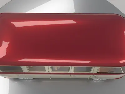 Volkswagen Type 2 Kombi 1960 3D model