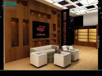 Showroom - Area - 15X6-3DMAX2009-030 3D model