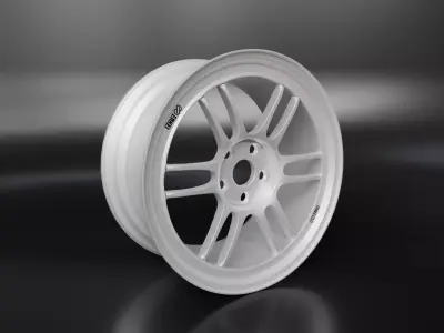 Enkei RPF1 Low-poly 3D model