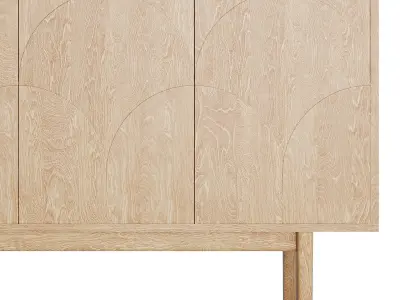 Ercol Amalfi Sideboard 3D model