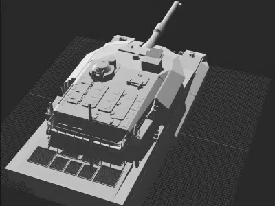 Type 90 g kai jgsdf 3D print model