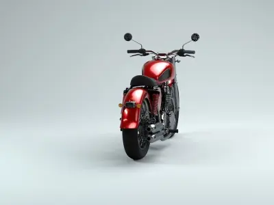 triumph boober style 3D model