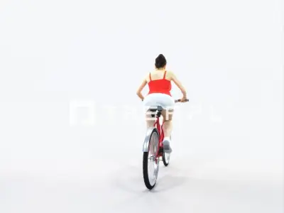 Dream 01G bicycle bike Sports Woman Low-poly 3D model