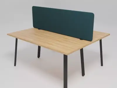 OGI A - Rectangular workstation bench - Free 3D model