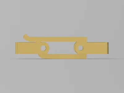 gold claps gl0001 3D print model