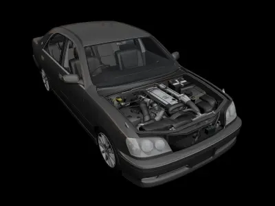 Toyota Crown 170 3D model