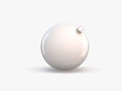 Christmas Ball Low-poly 3D model