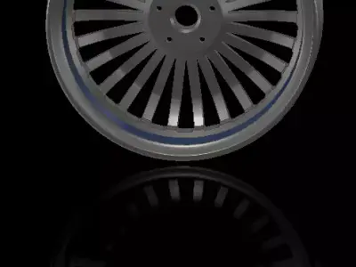 Balloon disc for car 3D print model