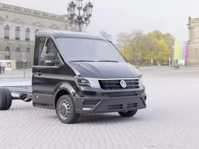 VW Crafter Pritsche 3D model