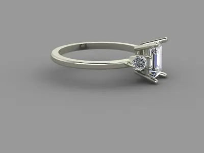 Ring for woman 3D print model