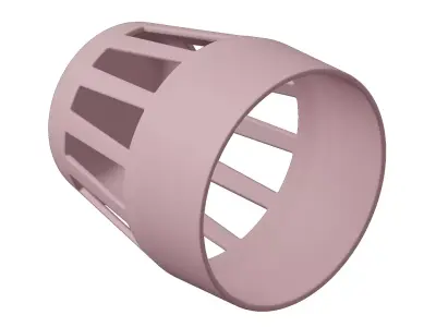 Plastic Air Vent Cowl Toy 3D model