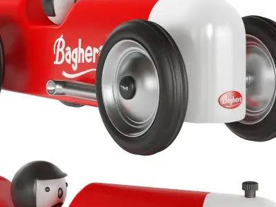 Toy Car Baghera 001 3D model