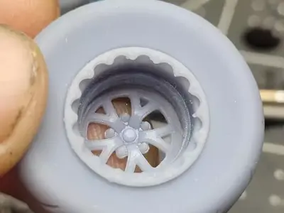 Weld Wheels Radial Tire Beadlock Combo 3D print model