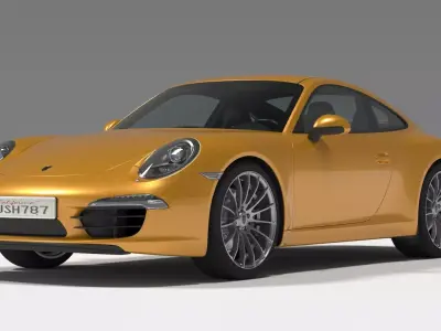 Porsche Carrera 3D model