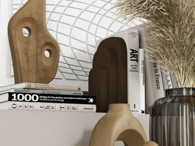 decorative set Vol012 3D model