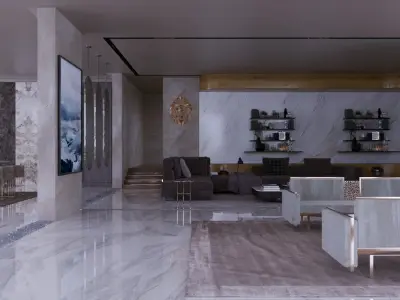 Interior - Livingroom - 160323 3D model