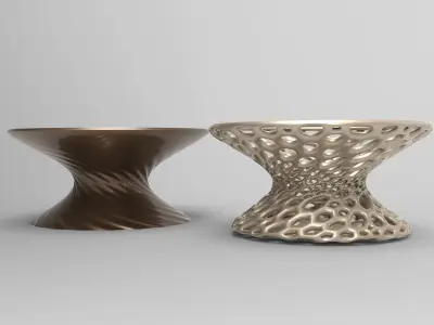 Vase Voronoi 61 3D print model