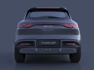 BYD YUAN UP 2024 ATTO2 3D model