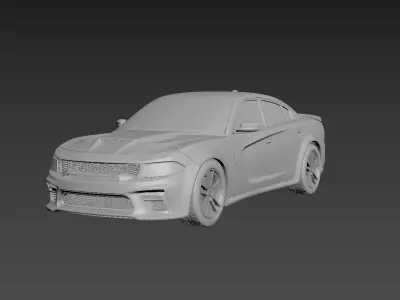 Dodge Charger SRT 2020  3D print model