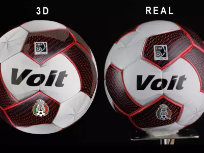 ball football 3D model buy