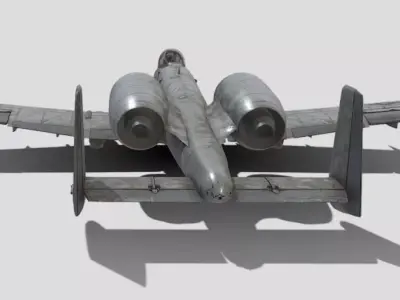3D printed replica of the fearsome A-10 3D print model