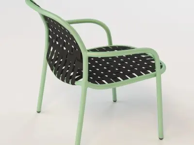 Emu Yard Outdoor Easy Chair 3D model