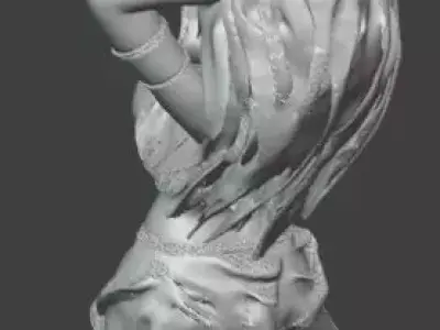 Fantasy Female Figurine Free 3D print model