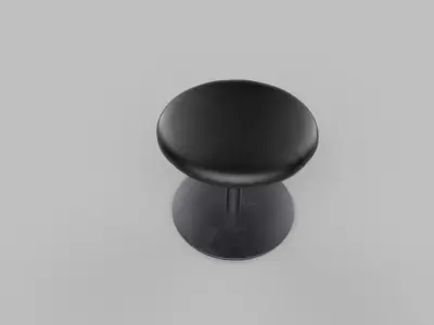 stool Low-poly 3D model