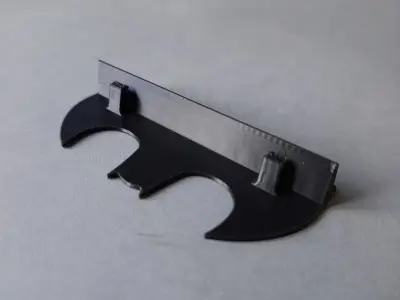 Stand support Batman for Hotwheels car blister 3D print model