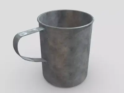 CC0 - Mug 7 Free low-poly 3D model
