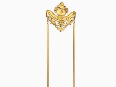 Classic decor ornament 103 3D model