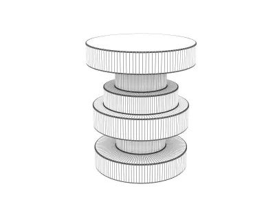 Apollo Stool 3D model