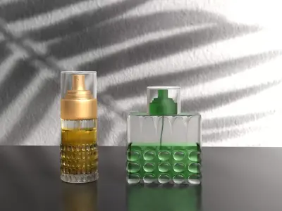Luxury Perfume Bottle 3D model