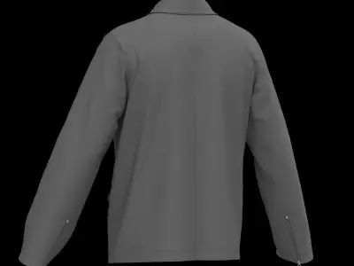 Male jacket 3D model