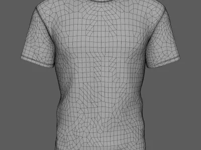 T-Shirt Real Madrid 3D model