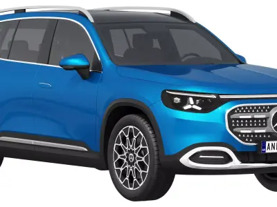 Mercedes-Benz GLB EQ 2027 3D model