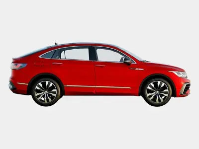 Volkswagen Tiguan X 2021 R Spec Low-poly 3D model