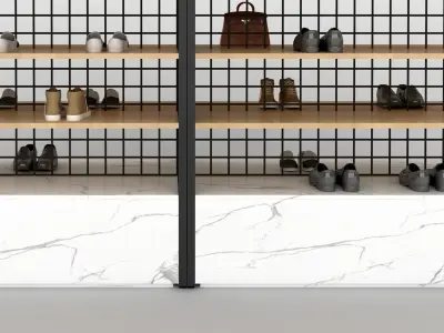 shelving monomer decoration Cabinets Modern 3D model