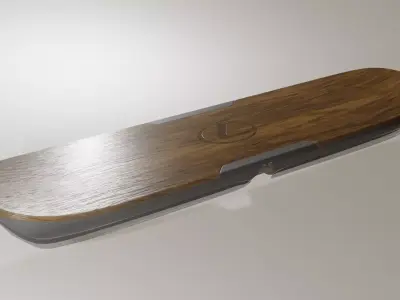 Lexus Hoverboard detailed 3d model Low-poly 3D model