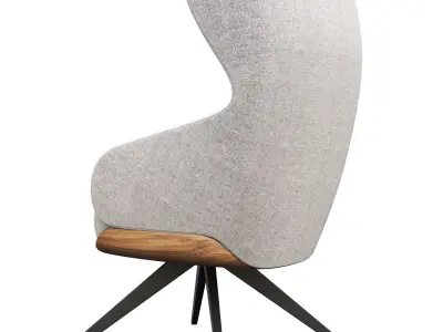 KENSINGTON ARMCHAIRS 3d model Low-poly 3D model