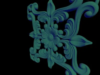 Furniture Appliques 6 3D model