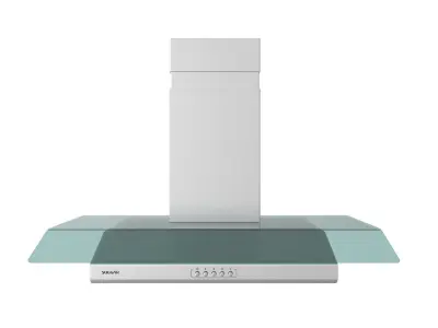 Suggar Vidrio 90cm White 3D model