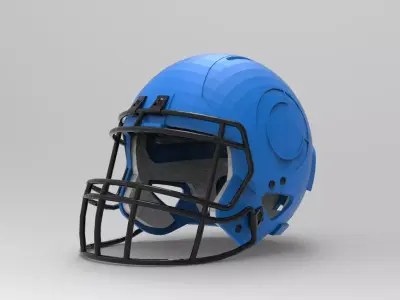 football-helmet 3D model