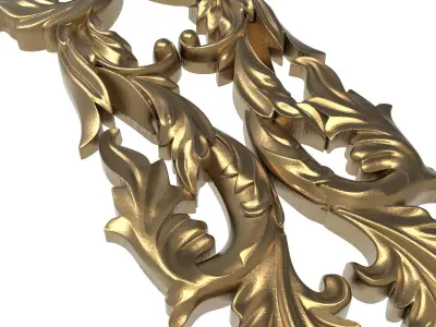  decorative pattern ready for 3D printing 3D model 63