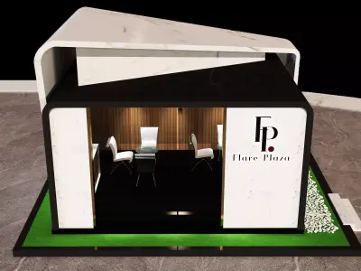  Show Room Store Exhibition a670 d 3D model
