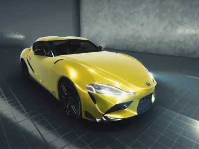 Toyota Supra 2021 3D model