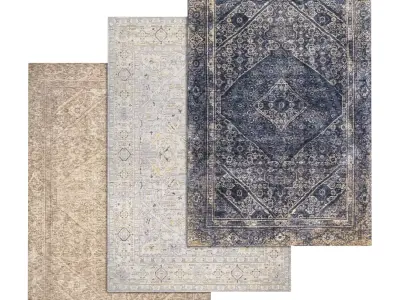 Rug Set 1559 3D model